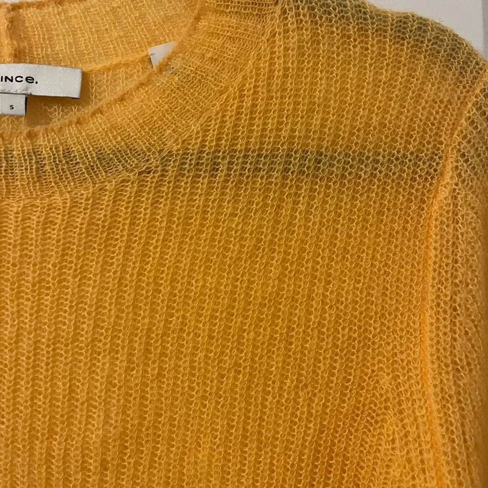 Vince Featherweight Mohair & Wool Blend Sweater